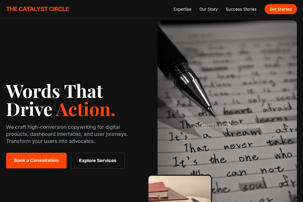 Dashboard Copywriting