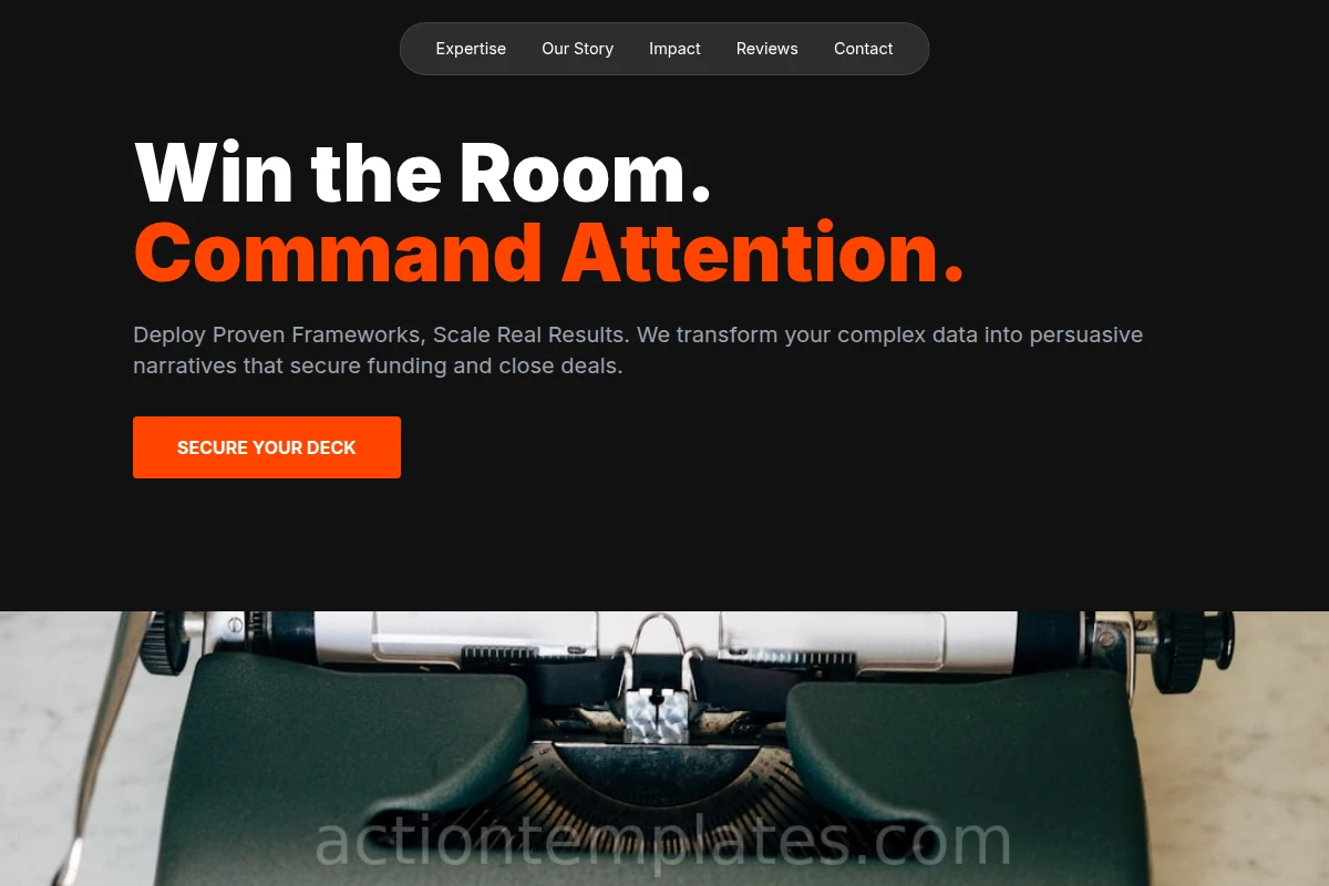 Deck Copywriting